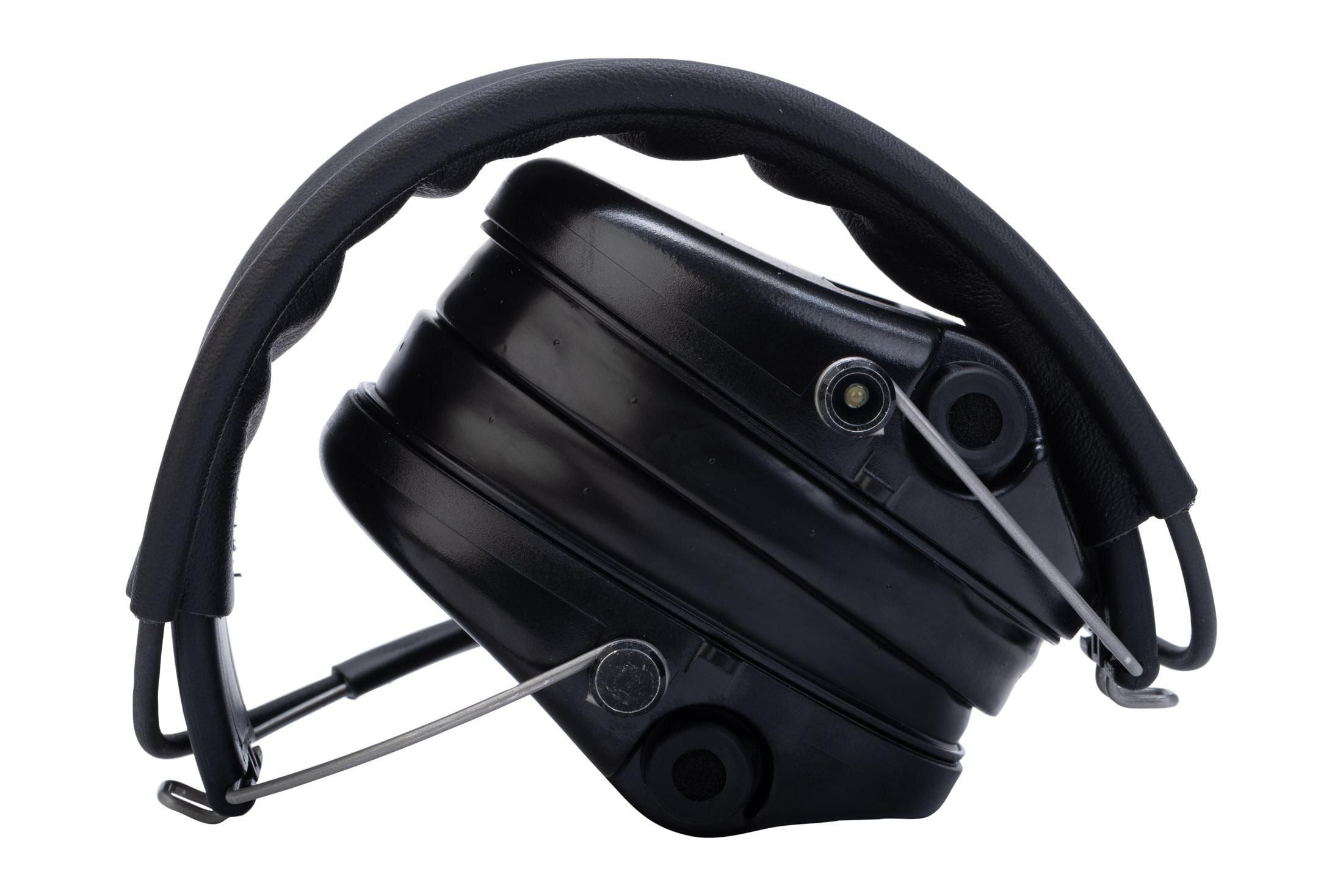 Sordin Supreme Pro-X LED Electronic Earmuffs - Black / Gel Rings